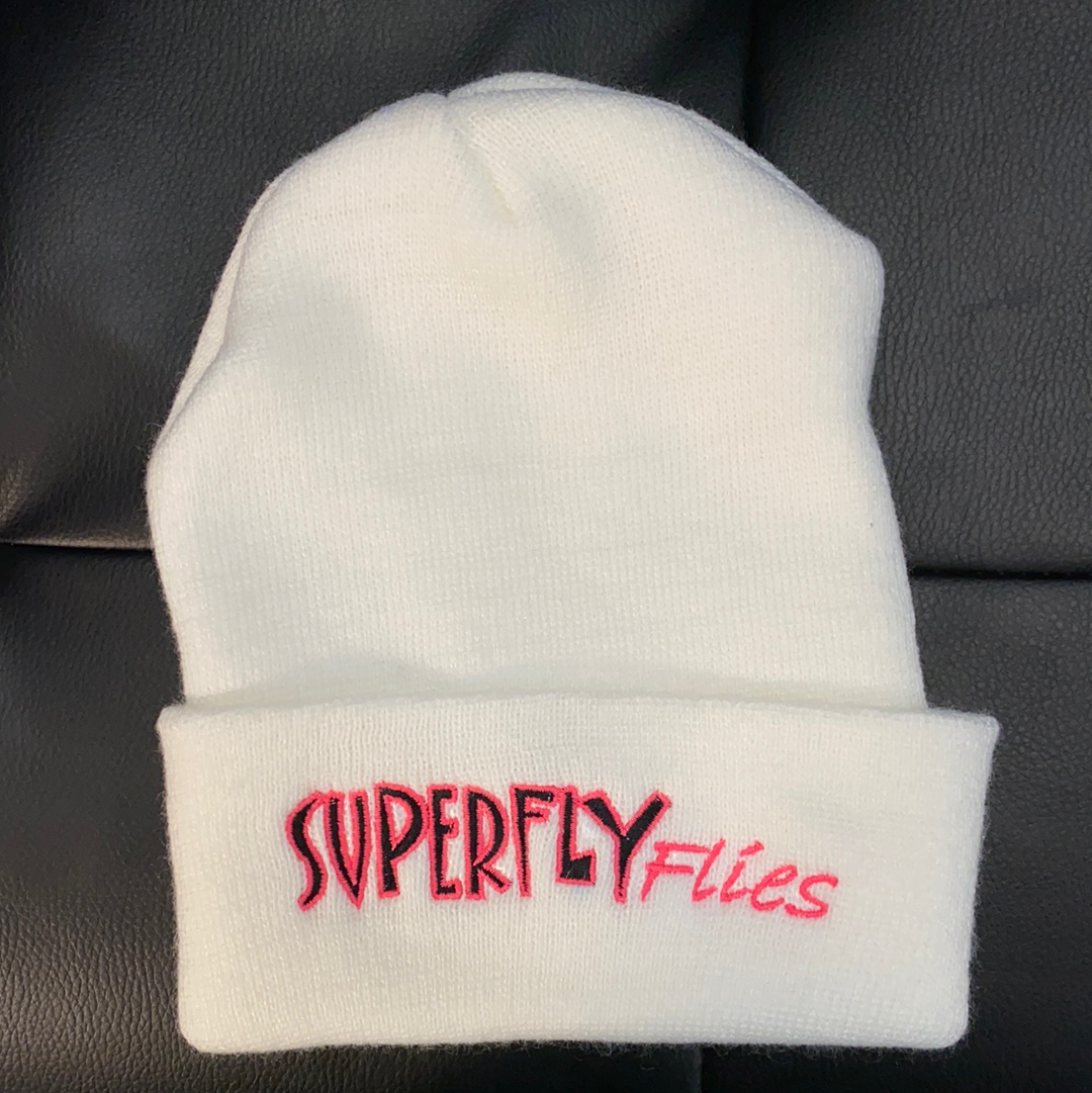 New Beanie Hat Black or White