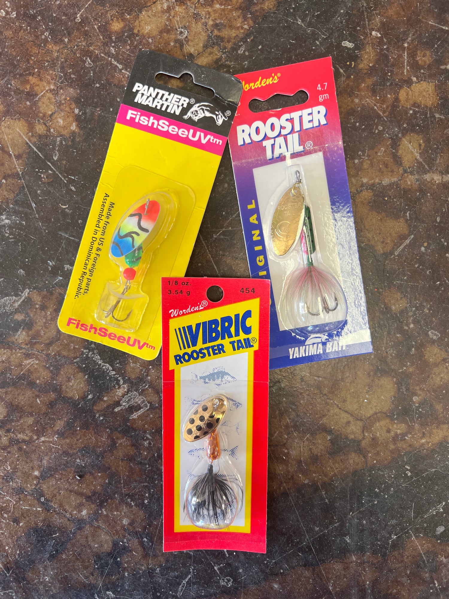 Rooster Tail & Panther Martin Spinners