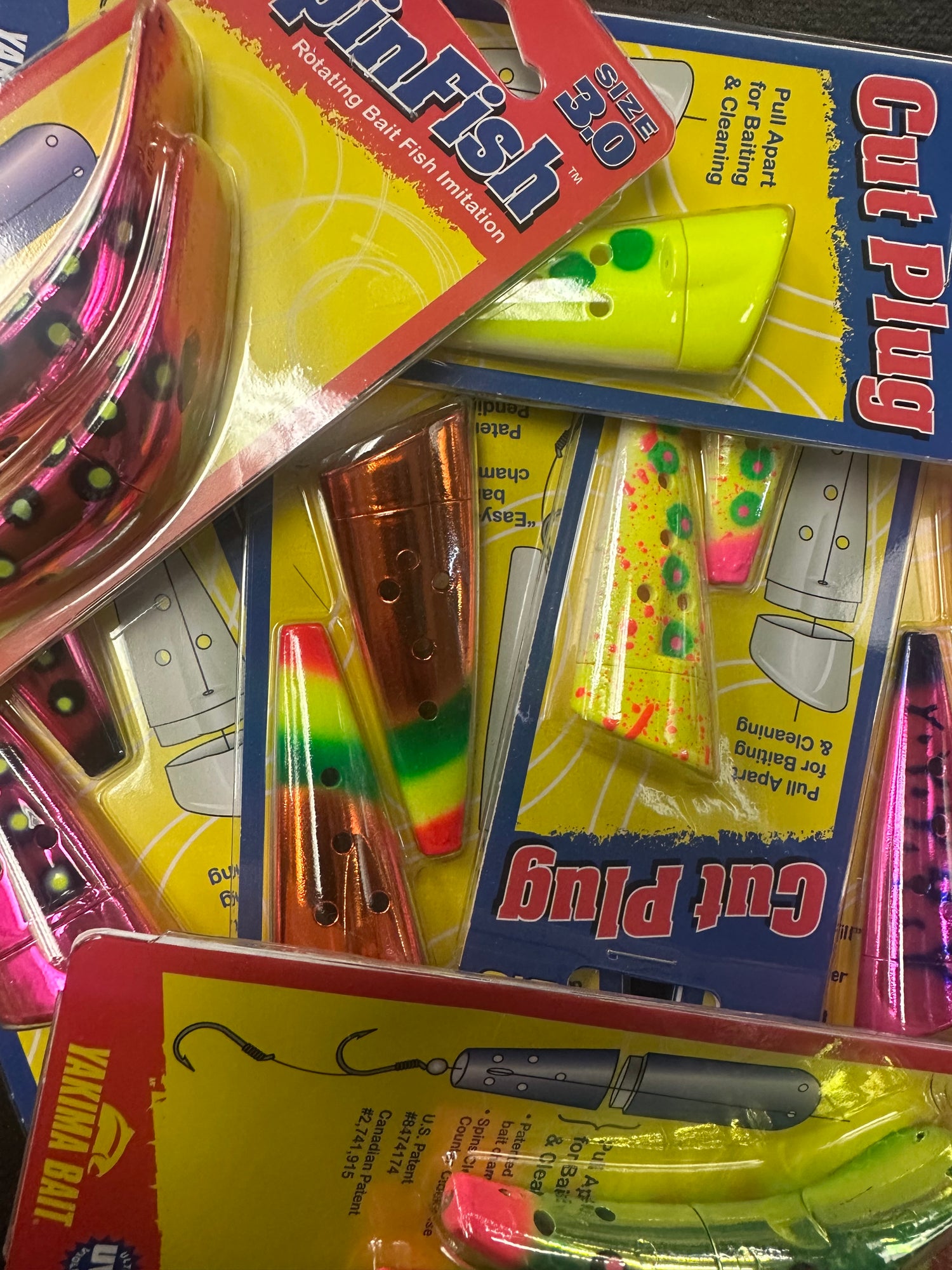 Yakima Bait Spin Fish and Cut Plugs