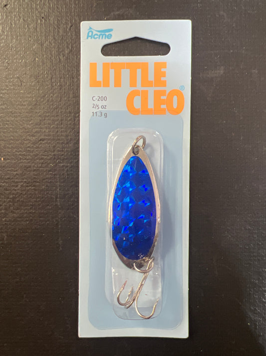 Little Cleo 2/5oz Blue Silver Foil