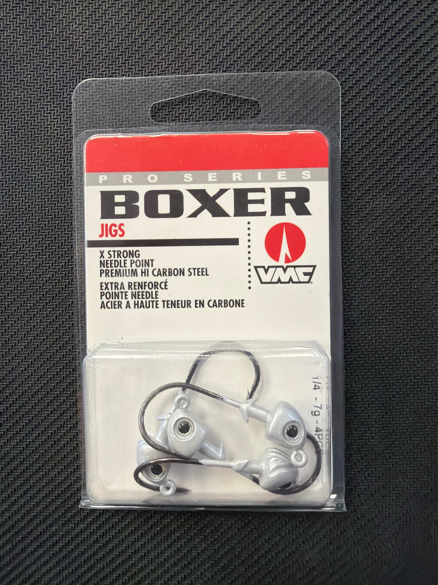 VMC Boxer Jig 1/4oz Metallic White