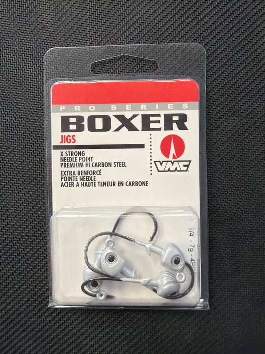 VMC Boxer Jig 1/4oz Metallic White