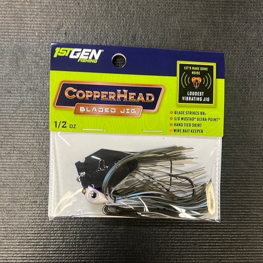 1st GEN Copper Head Bladed Jig 1/2oz Pros Pick