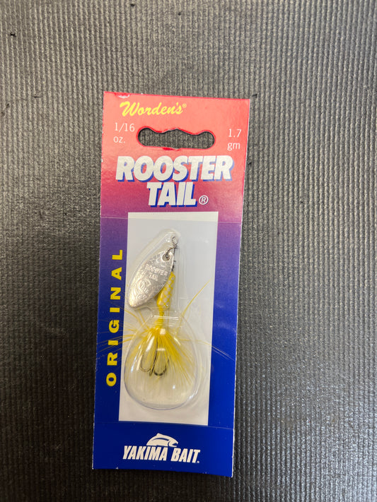 Rooster Tail 1/16oz Yellow