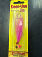 Northland Deep Vee Bucktail Jig 1/4oz bubblegum