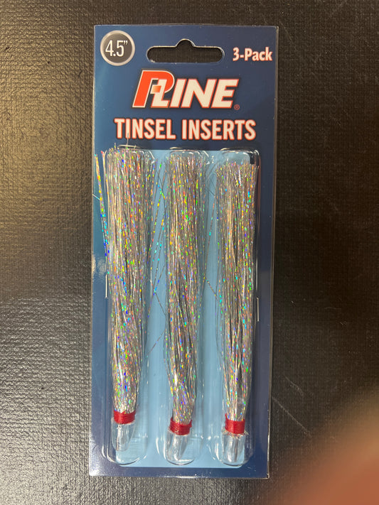 P-Line Tinsel Inserts 4.5" Metallic Silver