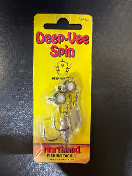 Northland Deep Vee Spin 1/4oz Walleye