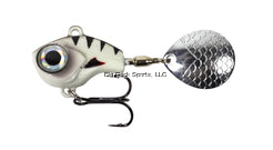 Lunkerhunt Big Eye Tail Spin Jig - Glow - 2.3", 1/2oz