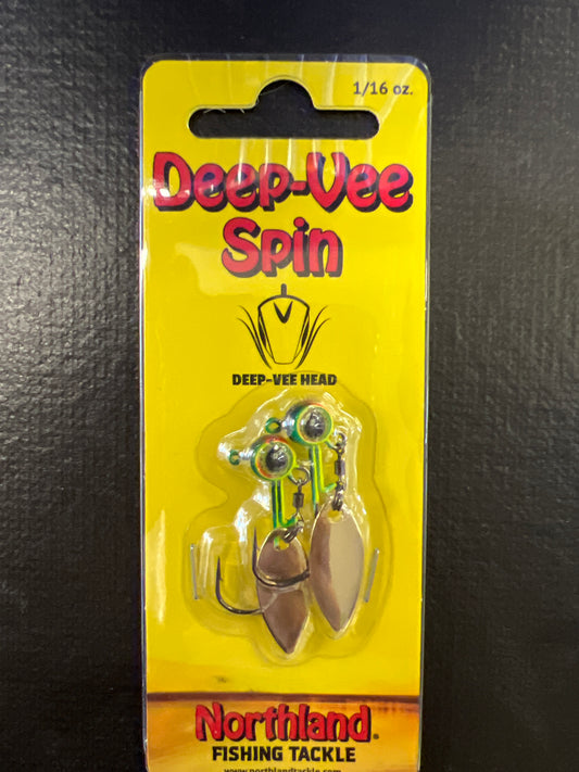 Northland Deep Vee Spin 1/16oz Firetiger