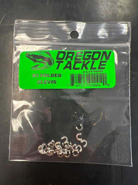 Oregon Tackle #3 Folded Clevis