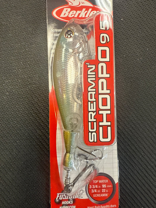 Berkley Screamin Choppo 95 perfect ghost