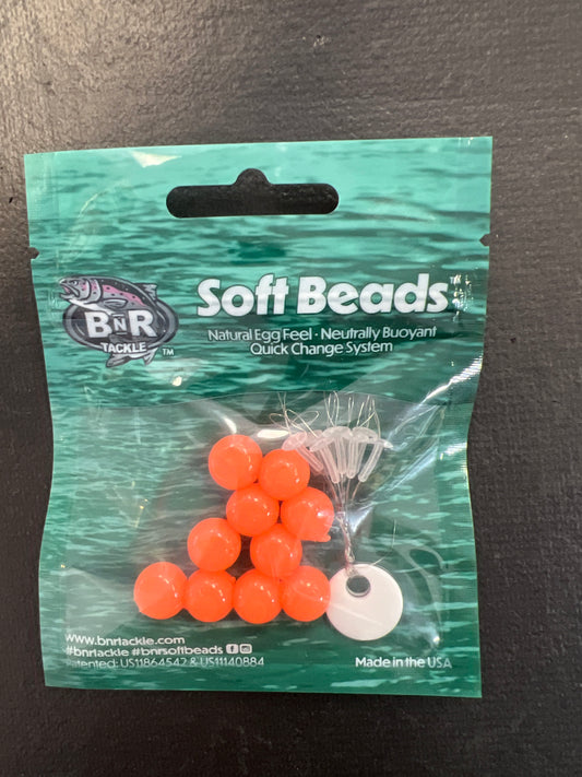BnR Soft Beads 10mm Shrimp