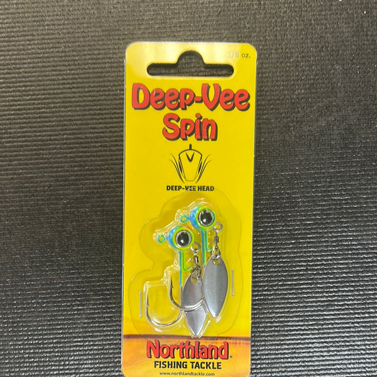 Northland Deep-Vee Spin Parrot 1/8oz