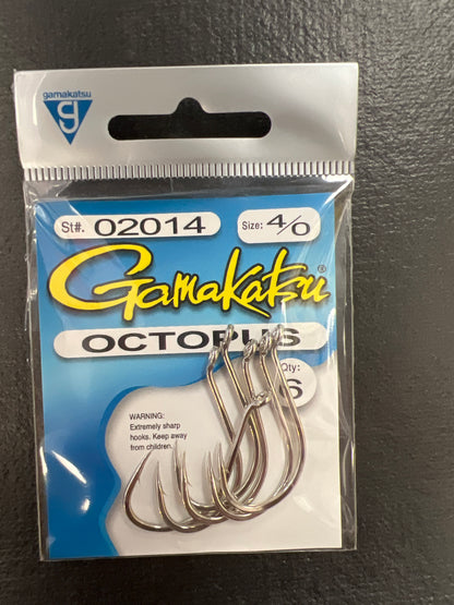 Gamakatsu Octopus Silver