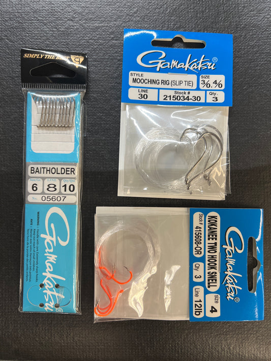 Gamakatsu Pre-Tied Hooks