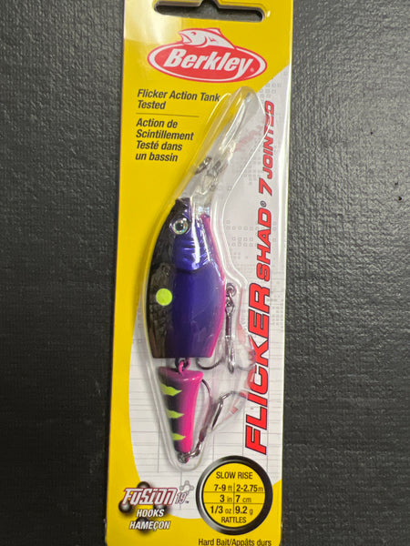 Berkley Flicker Shad (Fire Tail Chrome Candy)