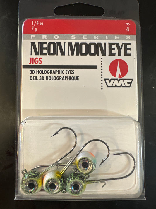 VMC Neon Moon Eye Jig 1/4oz rainbow trout