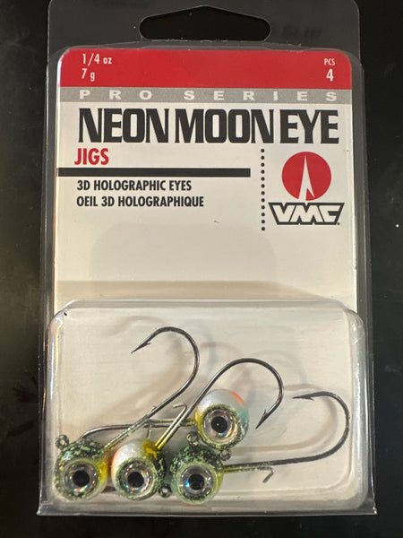 VMC Neon Moon Eye Jig 1/4oz rainbow trout