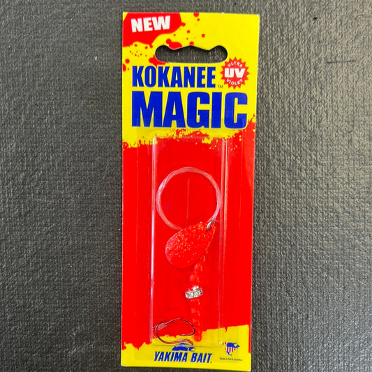 Yakima Bait Kokanee Magic Red Glitter Red size 6