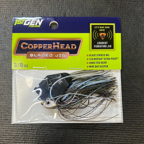 1st GEN Copper Head Bladed Jig 3/8oz Pros Pick