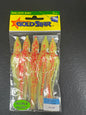 Gold Star 4.25" Glow Flame Splatter Back