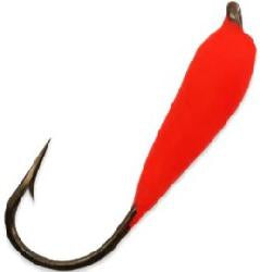 Mack’s glo hooks blood red size 4 02115