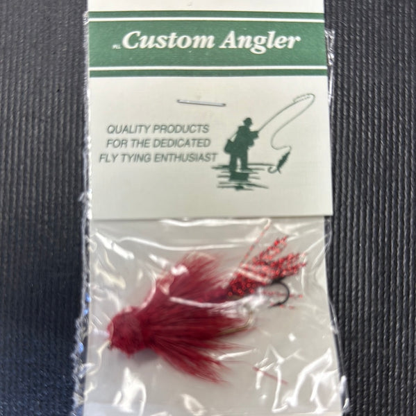 Custom Angler Kokanee fly Bloody Minnow