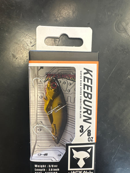 Jackall Keeburn 3/8oz gold/black