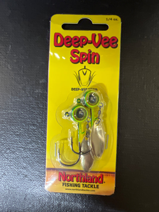 Northland Deep Vee Spin 1/4oz Firetiger