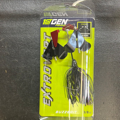 1st GEN Buzzbait Extrovert 3/8oz BLACK