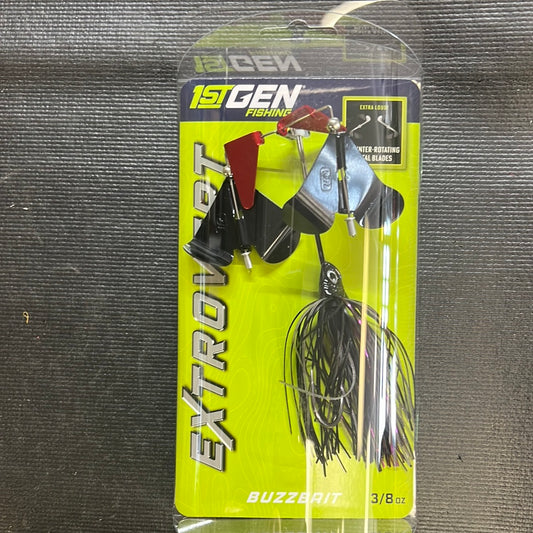 1st GEN Buzzbait Extrovert 3/8oz BLACK