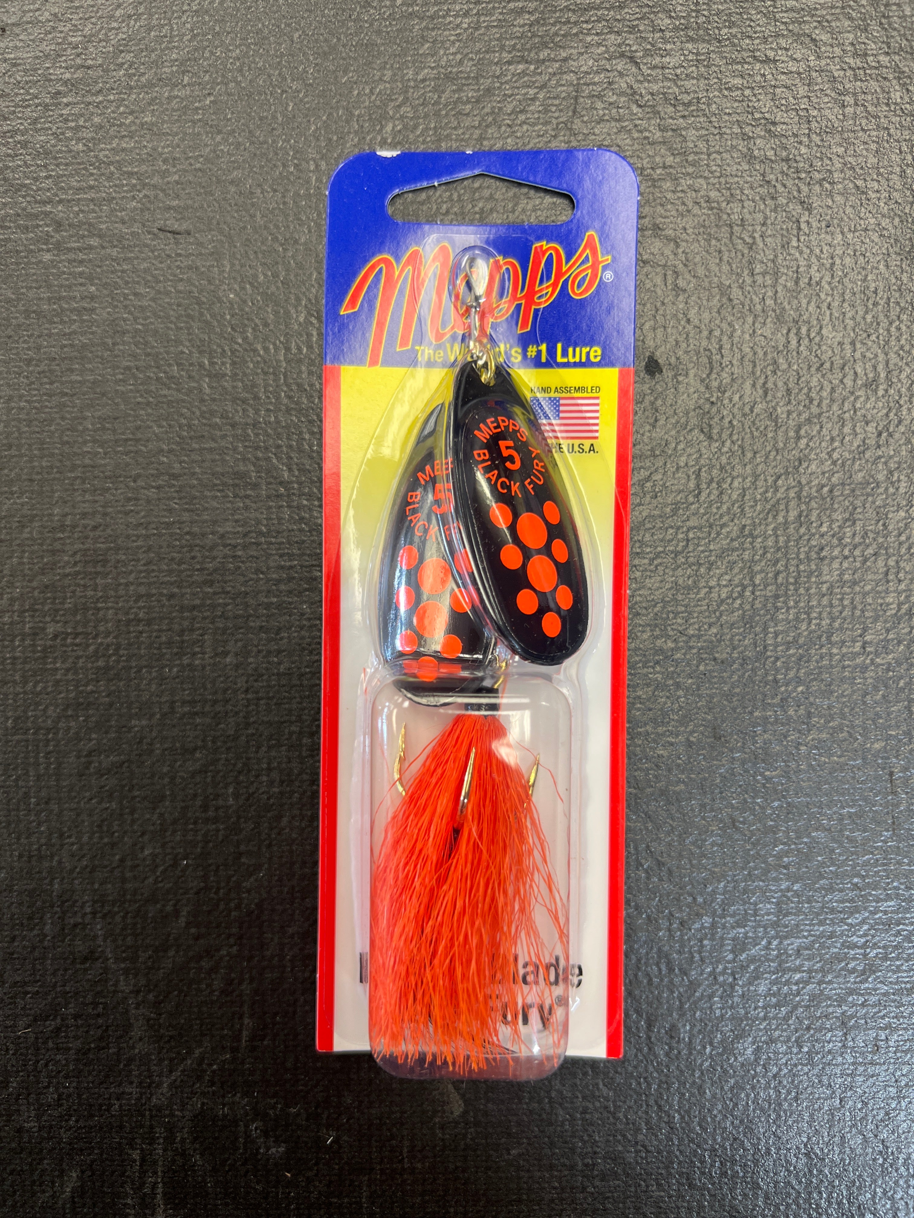 Mepps Double Blade Black Fury spinner 1/2oz – Superfly Flies