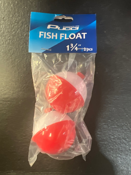 Pucci 1 3/4" Red & White Floats
