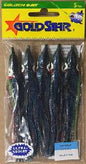 Gold Star 4-1/4"SQUIDS(5),UV GLO HERRING AIDE