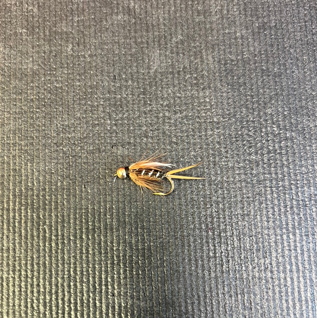 Jackson Cardinal Beadhead Prince Nymph hook size 12