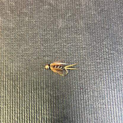 Jackson Cardinal Beadhead Prince Nymph hook size 12