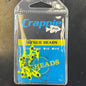 Crappie Pro 1/24oz overbite jig Chartreuse Glo
