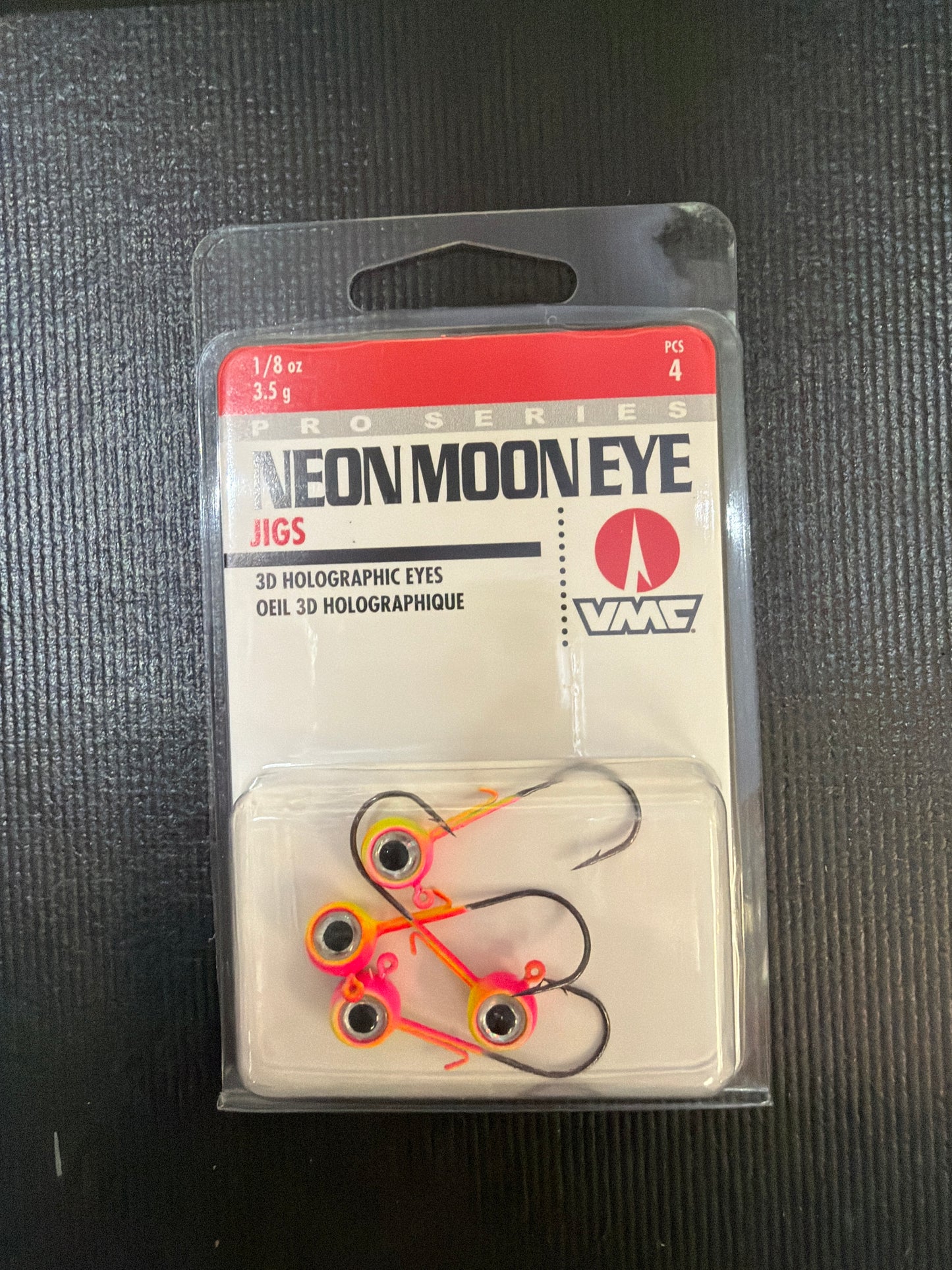 VMC Neon Moon Eye Jig 1/8oz Buble Gum