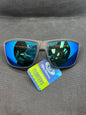 Flying Fisherman Baysider Floating Sunglasses Crystal Grey/ Blue Mirror