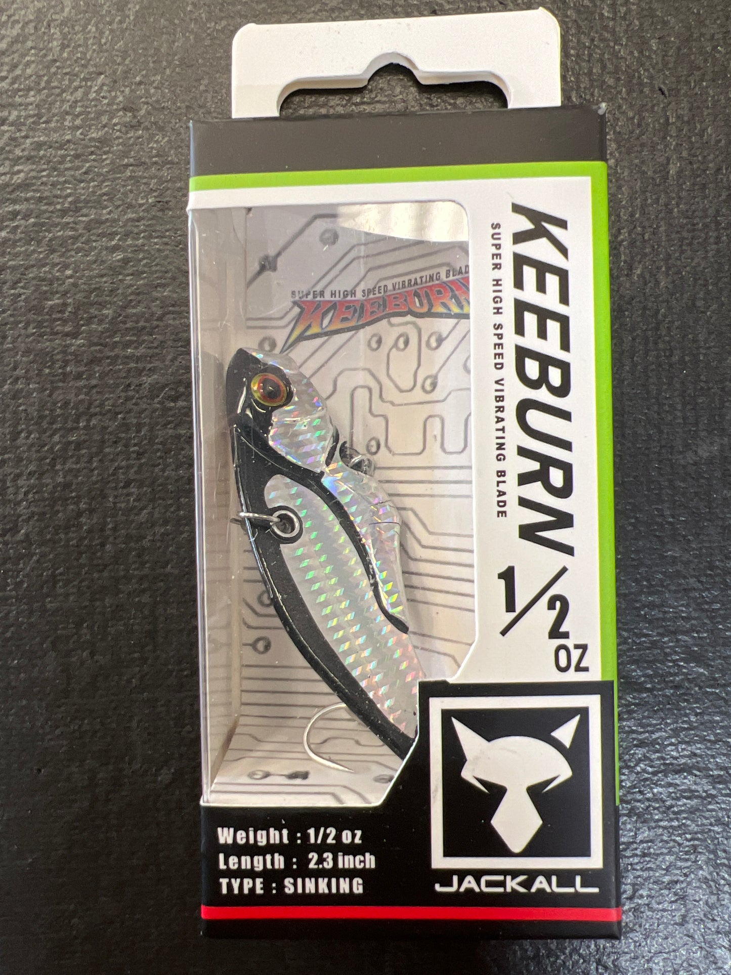 Jackall Keeburn 1/2oz Silver