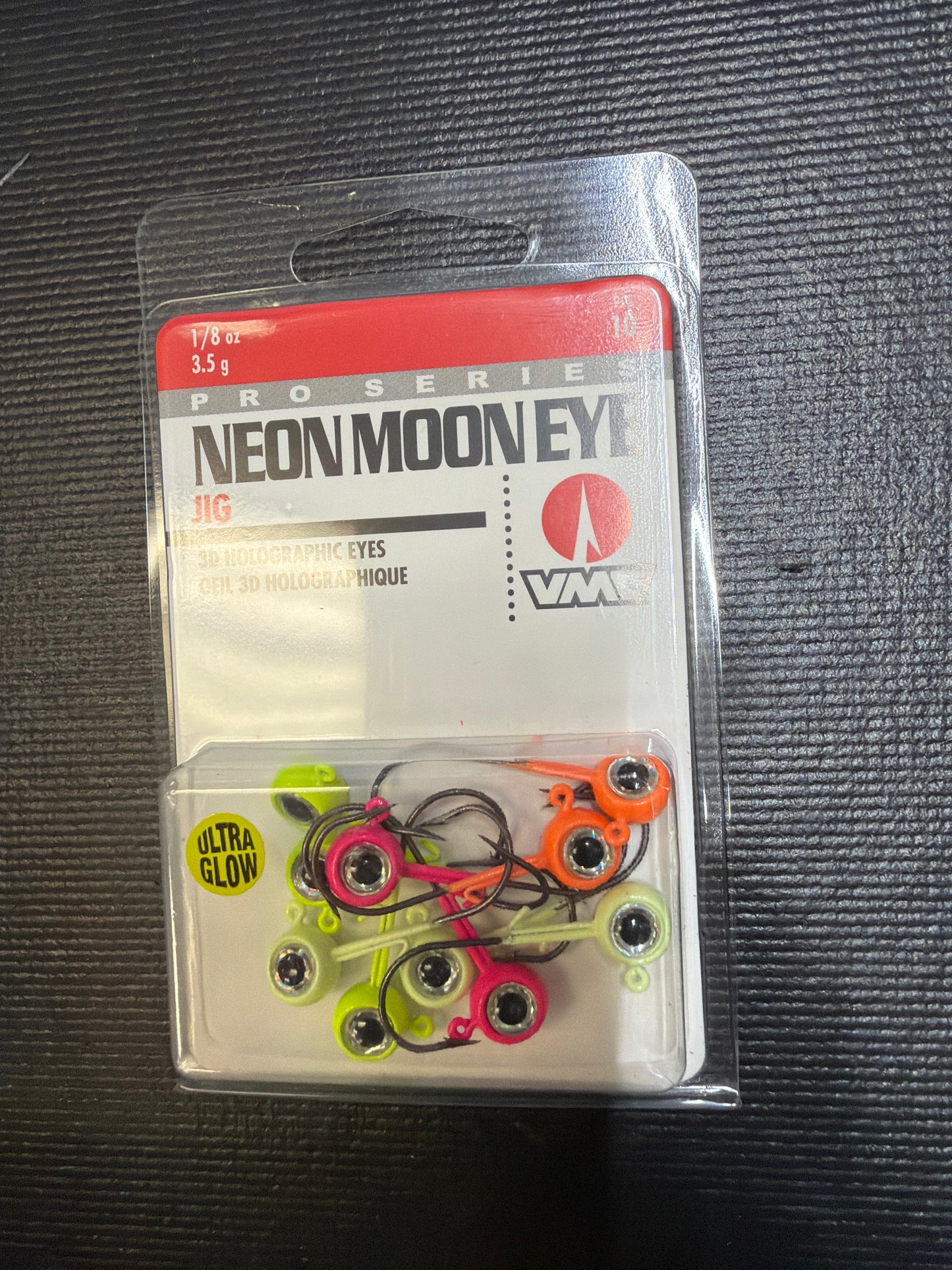 VMC Moon Eye Jig 1/8oz Assorted Glow