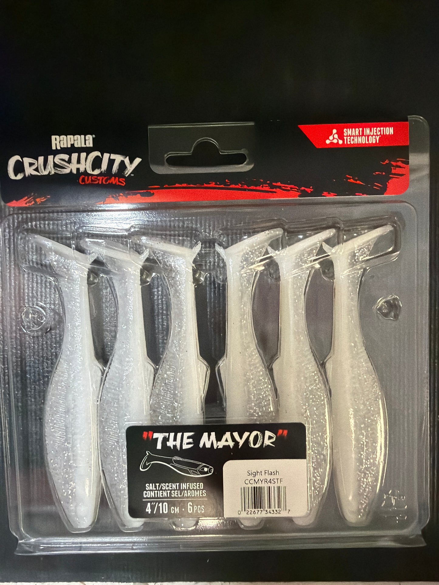 Rapala Crush City 4"10cm Sight Flash