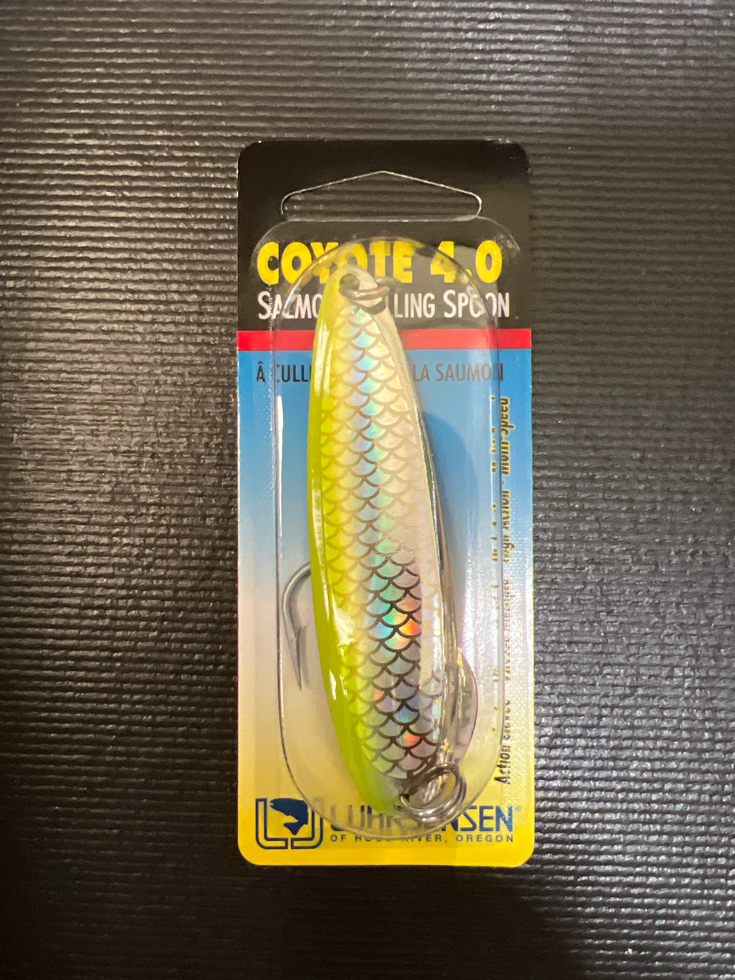 Coyote Spoon 4.0 Chrome Chartreuse