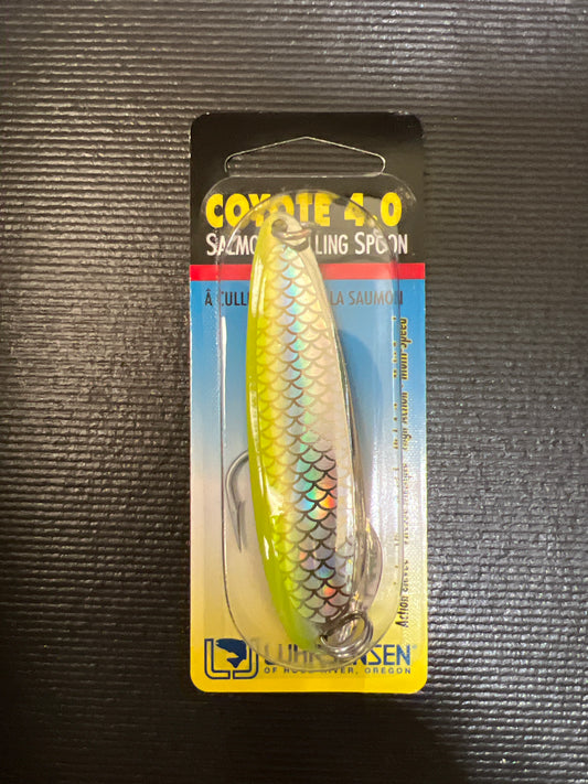 Coyote Spoon 4.0 Chrome Chartreuse