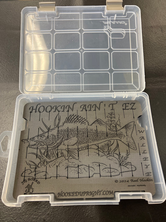 Plano Storage case with jig foam board