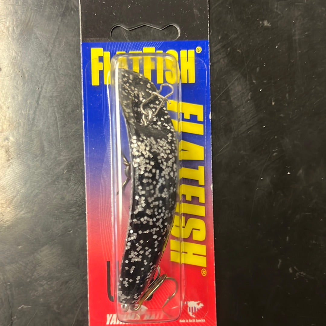 Flat Fish U20 Black Silver Flake