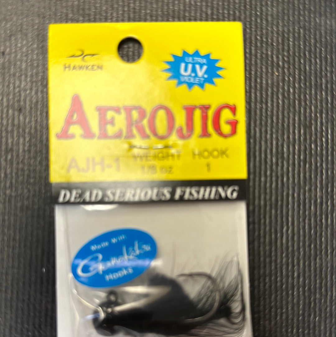 Aero jig 1/8oz black