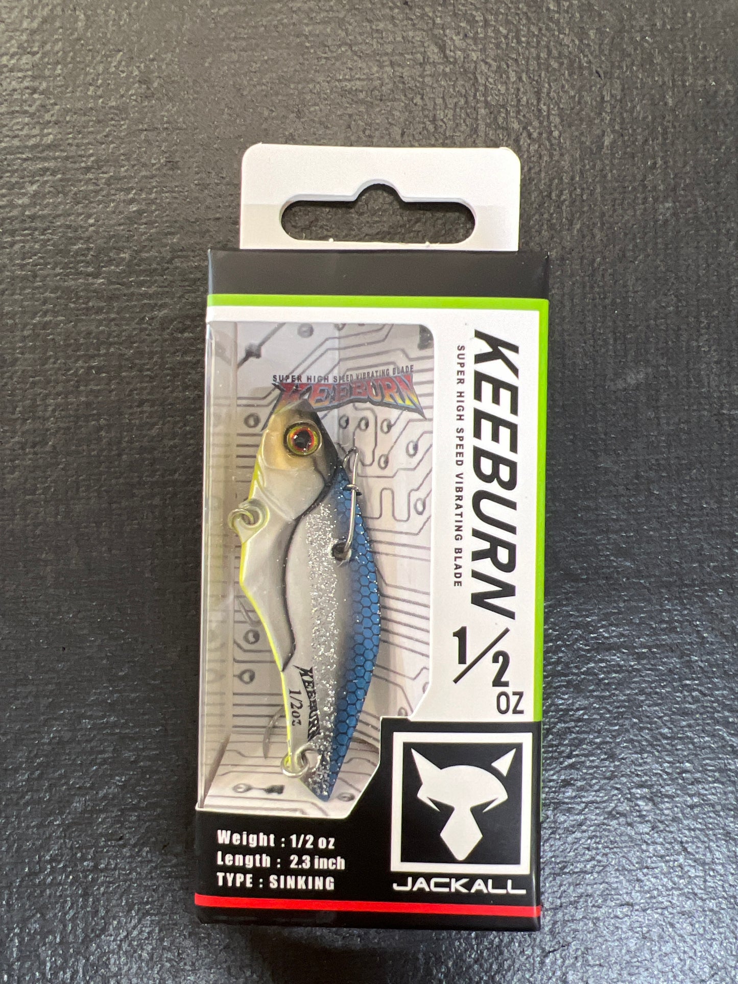 Jackall Keeburn 1/2oz Clear Shad
