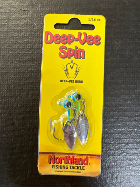 Northland Deep-Vee Spin 1/16oz Parrot