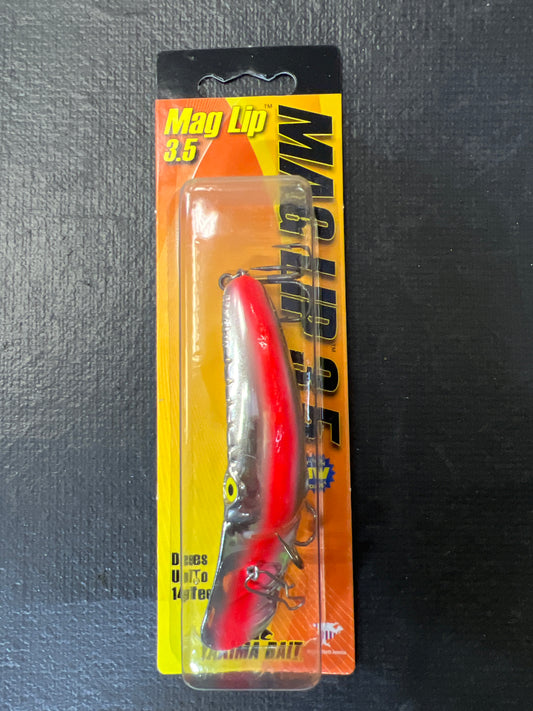 Mag Lip Metallic Flo Red Strip